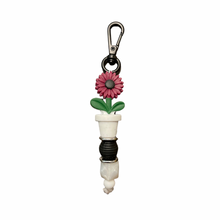 Load image into Gallery viewer, Flower Pot Fidget Keychain